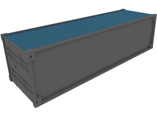 Shipping Container 3D Model