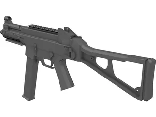 Heckler&Koch UMP 3D Model