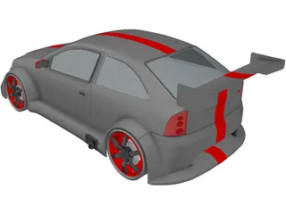 Opel [Tuned] 3D Model