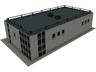 Small Office 3D Model