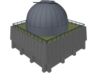 Observatory 3D Model