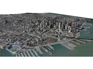 San Francisco City 3D Model