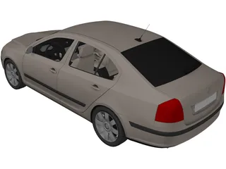 Skoda Octavia (2005) 3D Model