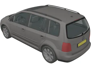 Volkswagen Touran (2003) 3D Model