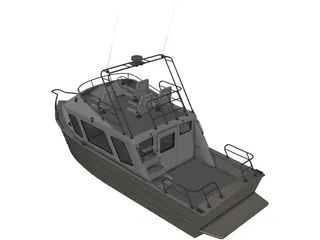 Fishing Boat 3D Model