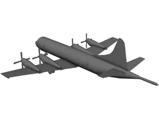 Lockheed P-3K Orion (RNZAF) 3D Model