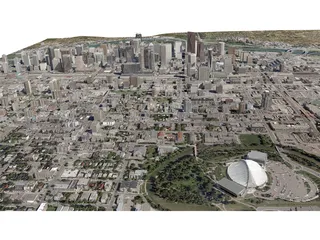 Calgary City 3D Model