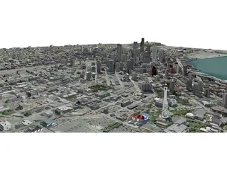 Seattle City 3D Model