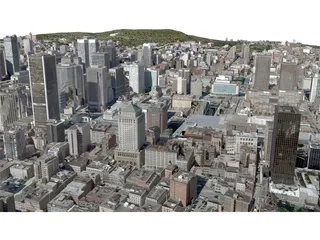 Montreal City 3D Model