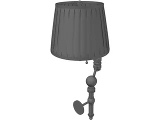 Classic Wall Lamp 3D Model