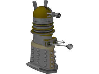 Dalek 3D Model