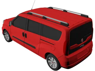 Fiat Doblo Maxi (2015) 3D Model