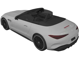 Mercedes-AMG SL63 (2022) 3D Model