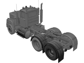 Mack Superliner 3D Model