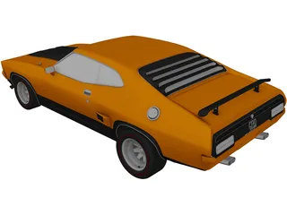 Ford Falcon Coupe GT351 (1973) 3D Model