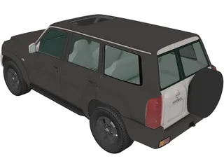 Nissan Patrol (2004) 3D Model