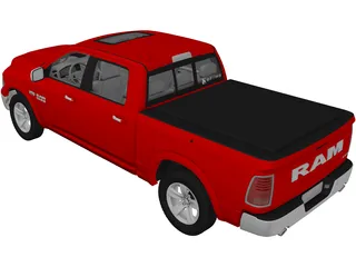 Dodge Ram Laramie (2017) 3D Model