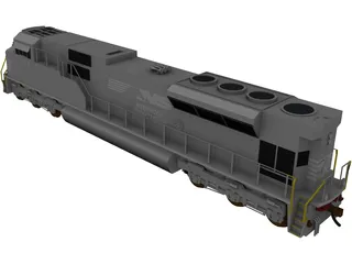 Norfolk Southern SD70ACe 3D Model