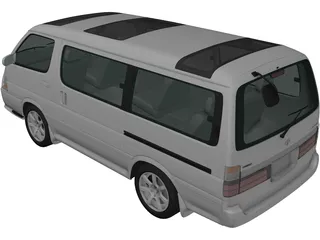 Toyota Hiace (1999) 3D Model