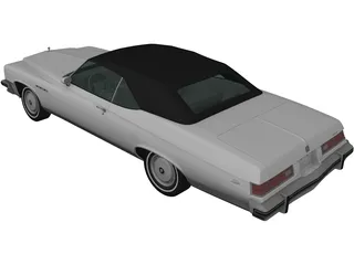 Buick Lesabre Convertible (1975) 3D Model