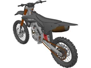 Honda CRF450 3D Model