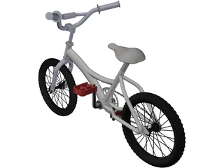 BMX Bike 3D Model