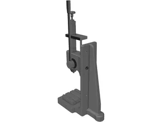 Spring Impact Press 3D Model