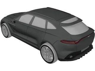 Aston Martin DBX (2020) 3D Model