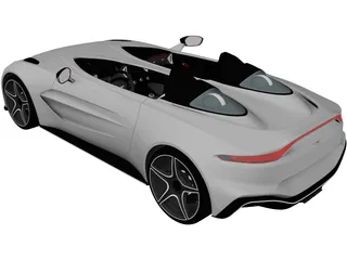 Aston Martin V12 Speedster (2021) 3D Model