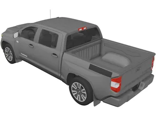 Toyota Tundra TRD (2018) 3D Model