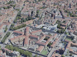 Milan City, Italy (2023) 3D Model