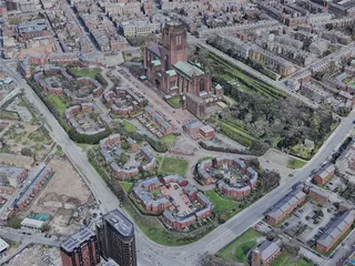 Liverpool City, UK (2023) 3D Model