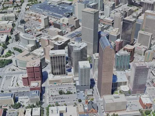 Denver City, USA (2023) 3D Model