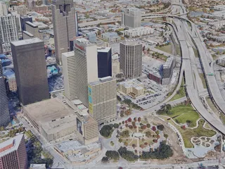 Dallas City, USA (2022) 3D Model