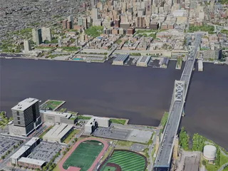 Philadelphia City, USA (2023) 3D Model