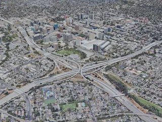 San Jose City, USA (2023) 3D Model