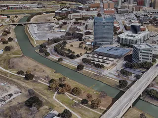 Fort Worth City, USA (2023) 3D Model