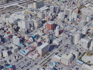 Utsunomiya City, Japan (2022) 3D Model