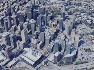 Seattle City, USA (2022) 3D Model