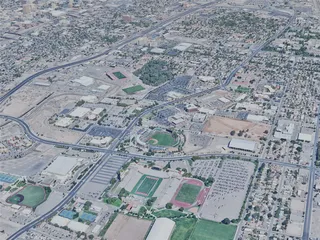 Albuquerque City, USA (2023) 3D Model