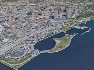 Milwaukee City, USA (2022) 3D Model