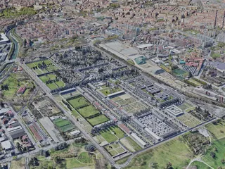 Turin City, Italy (2023) 3D Model