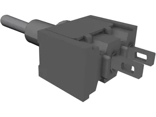 Toggle Switch 3D Model