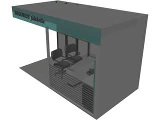 Retail Office 3D Model