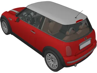 Mini Cooper 3D Model