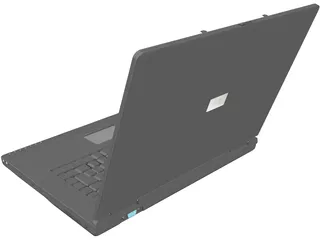 Fujitsu Siemens Amilo 1705 Laptop 3D Model