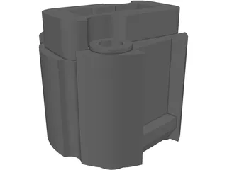 G9 Socket for Lamps 3D Model