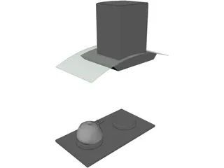 Kitchen Hood 3D Model