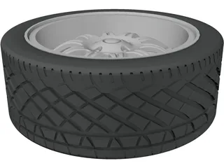 Tire 3D Model