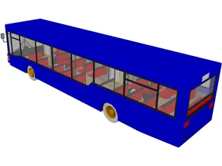 MAN Bus NL202 3D Model